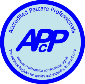 Accredited pet care professional logo